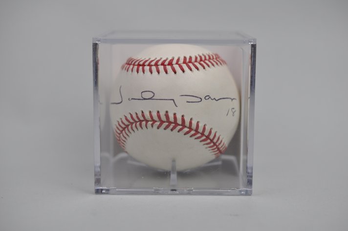 Johnny Damon Signed Baseball