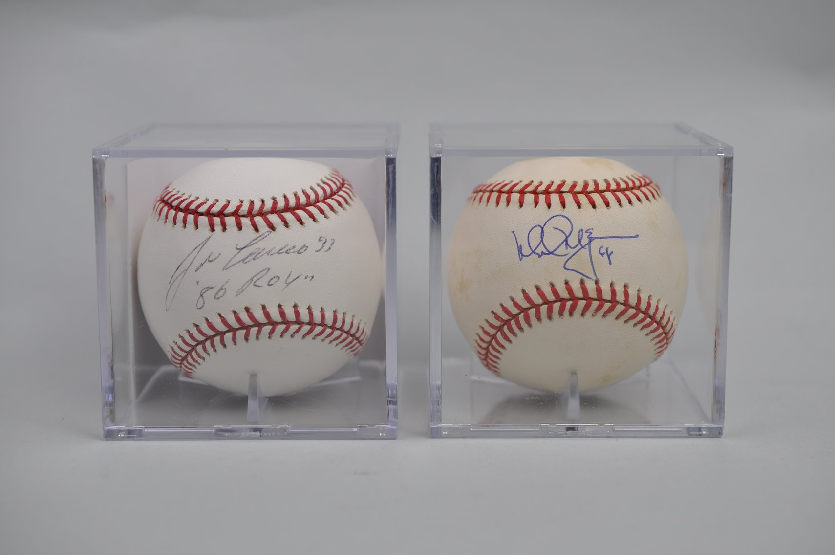 Baseballs Signed by Mark McGwire & Jose Canseco