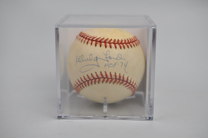 Baseball Signed by Whitey Ford