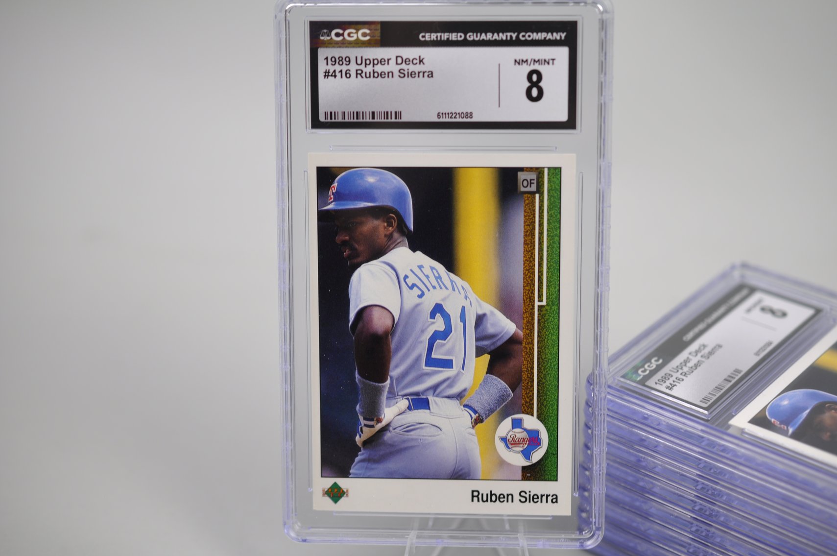 20 Graded Ruben Sierra #416 Cards
