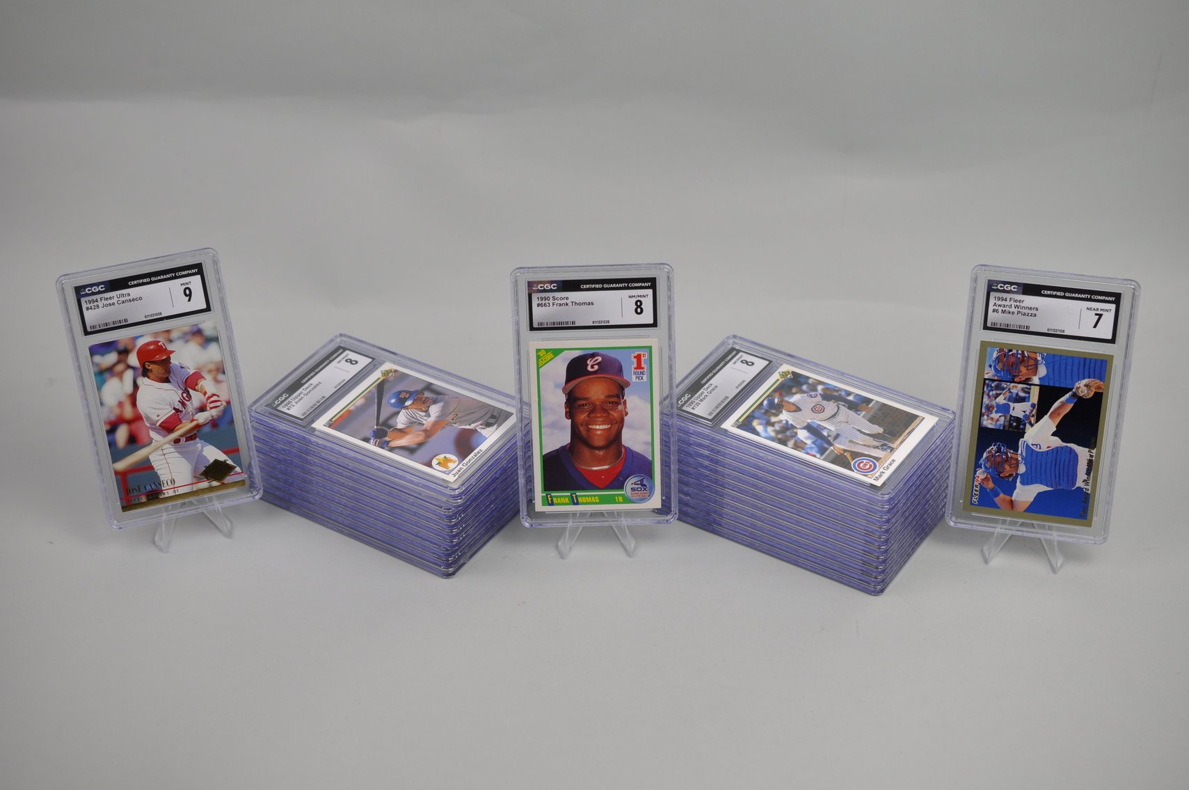 Collection of CGC Graded Baseball Cards