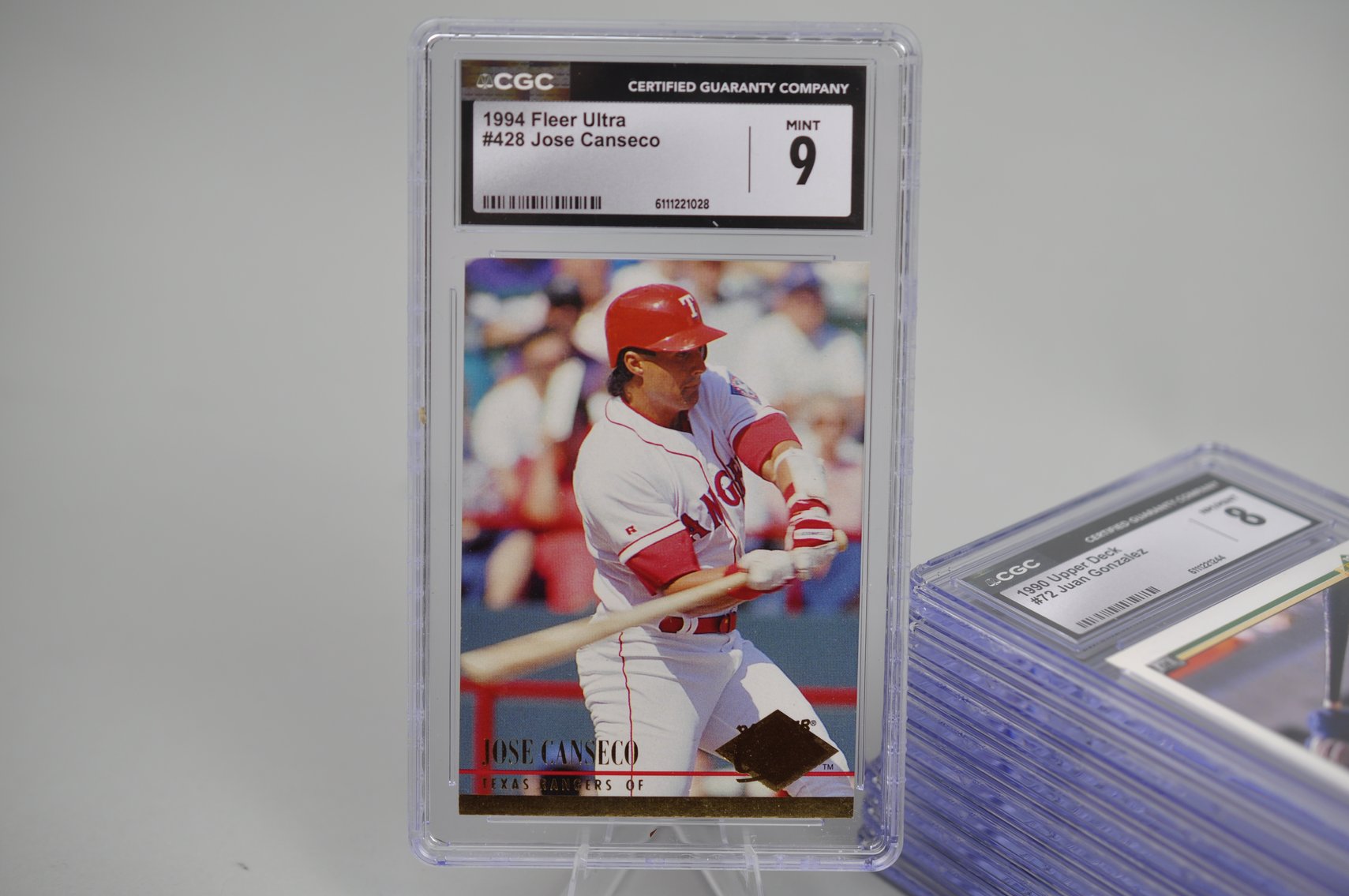 Collection of CGC Graded Baseball Cards