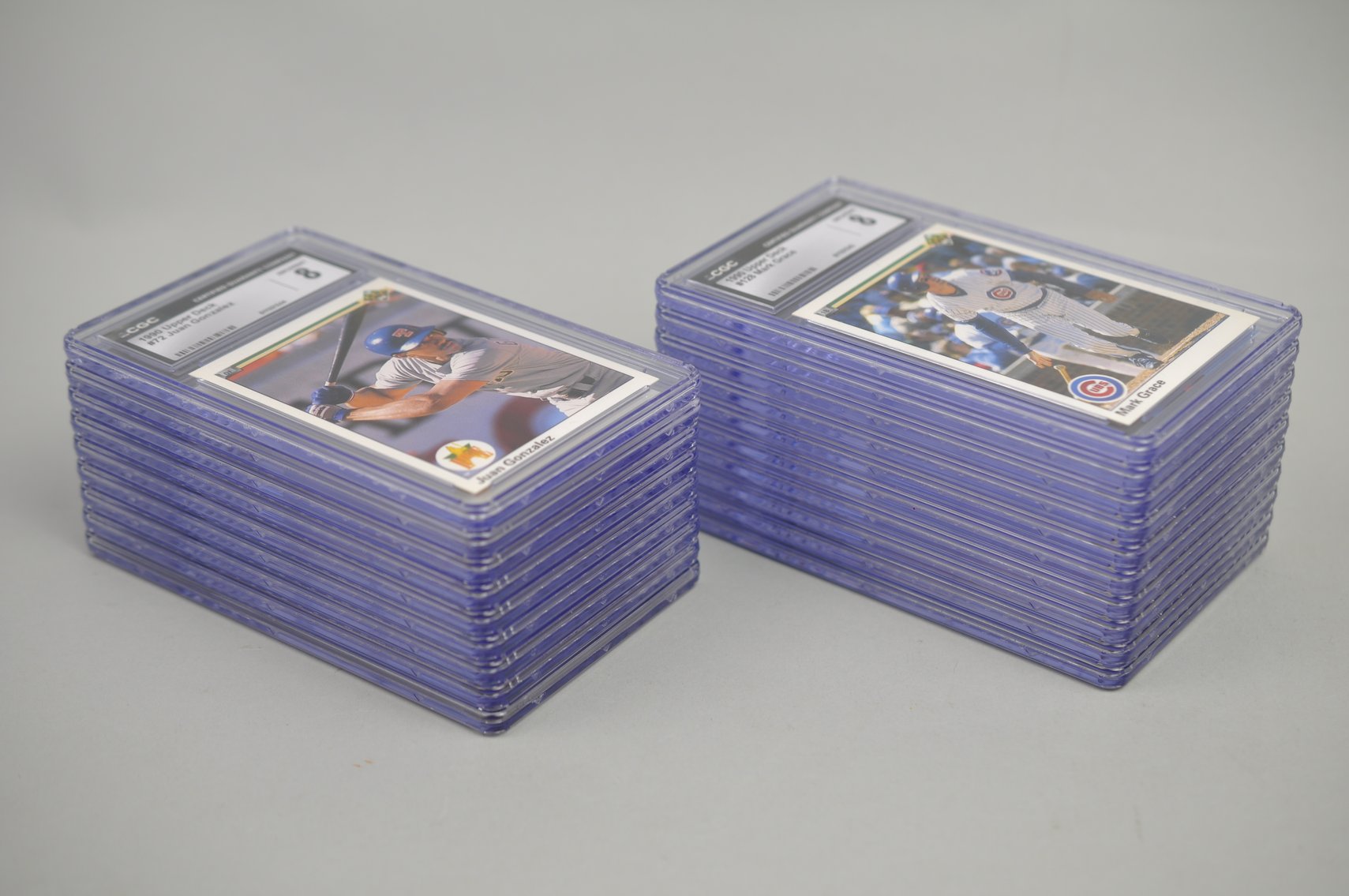 Collection of CGC Graded Baseball Cards