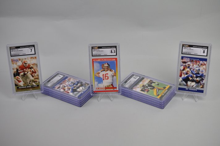 Graded Football Cards from the Early 90's