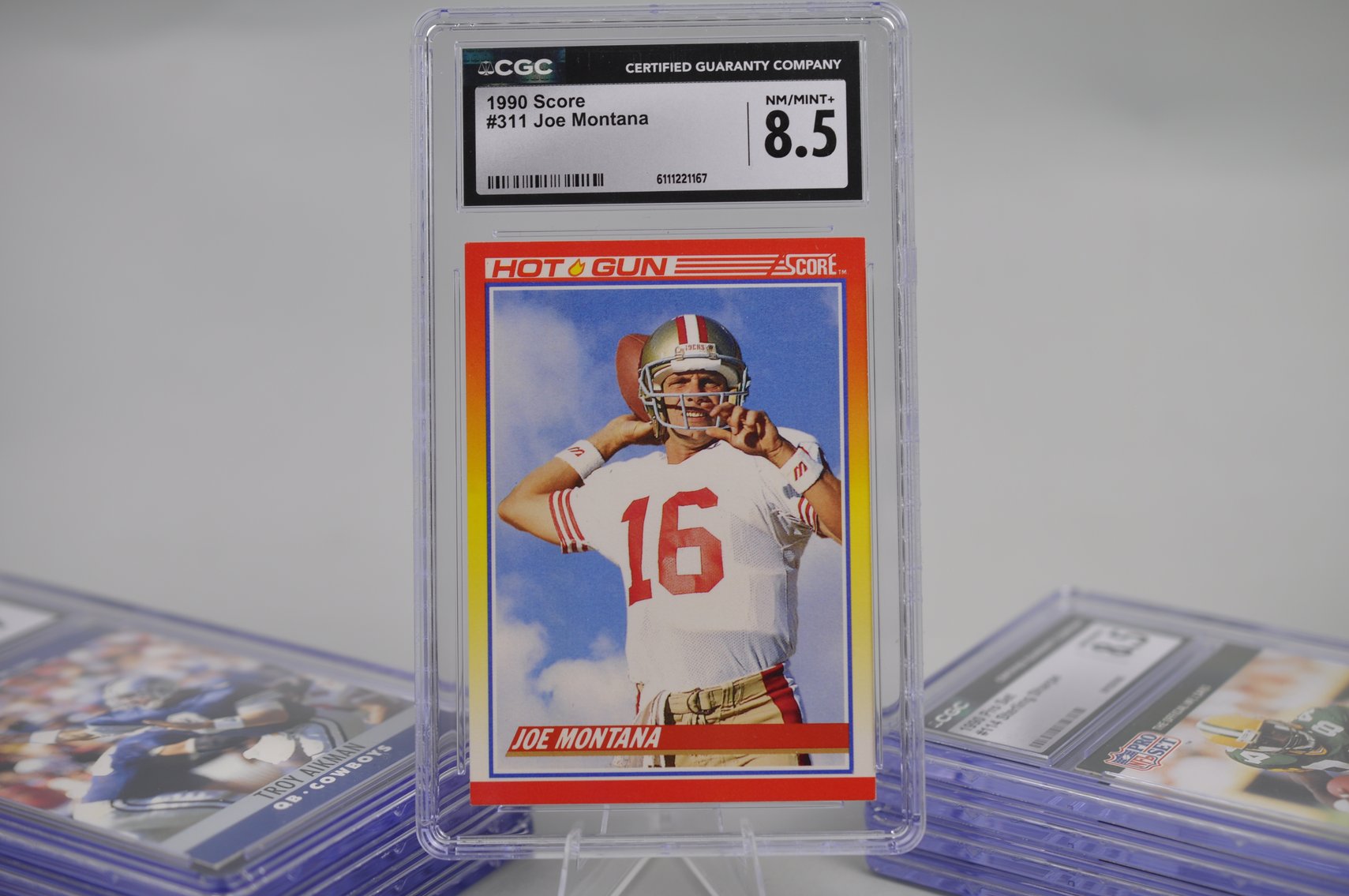 Graded Football Cards from the Early 90's