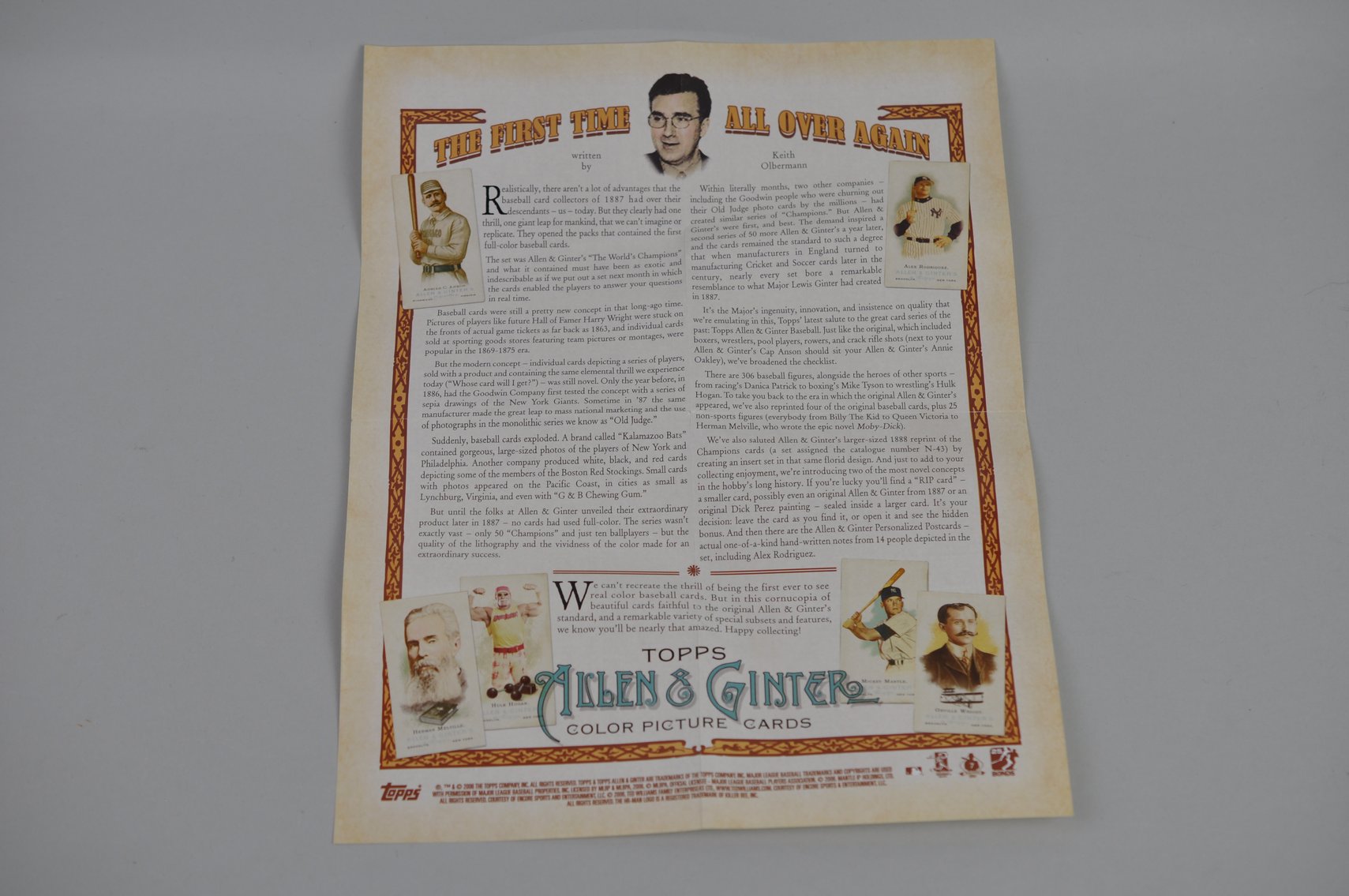 2006 Allen & Ginter Complete Card Set 1-350
