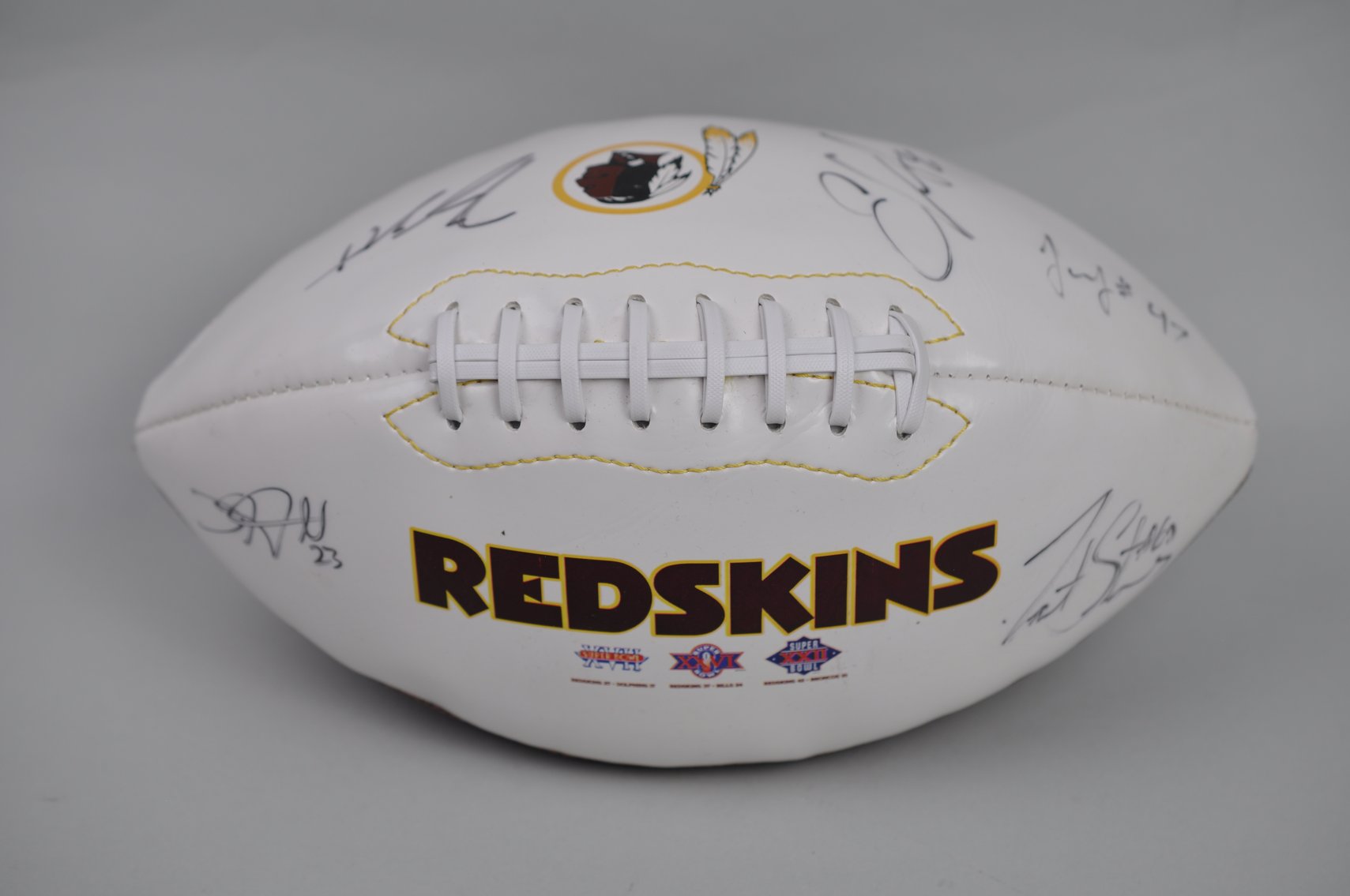 2013 Redskins Training Camp Signed Football
