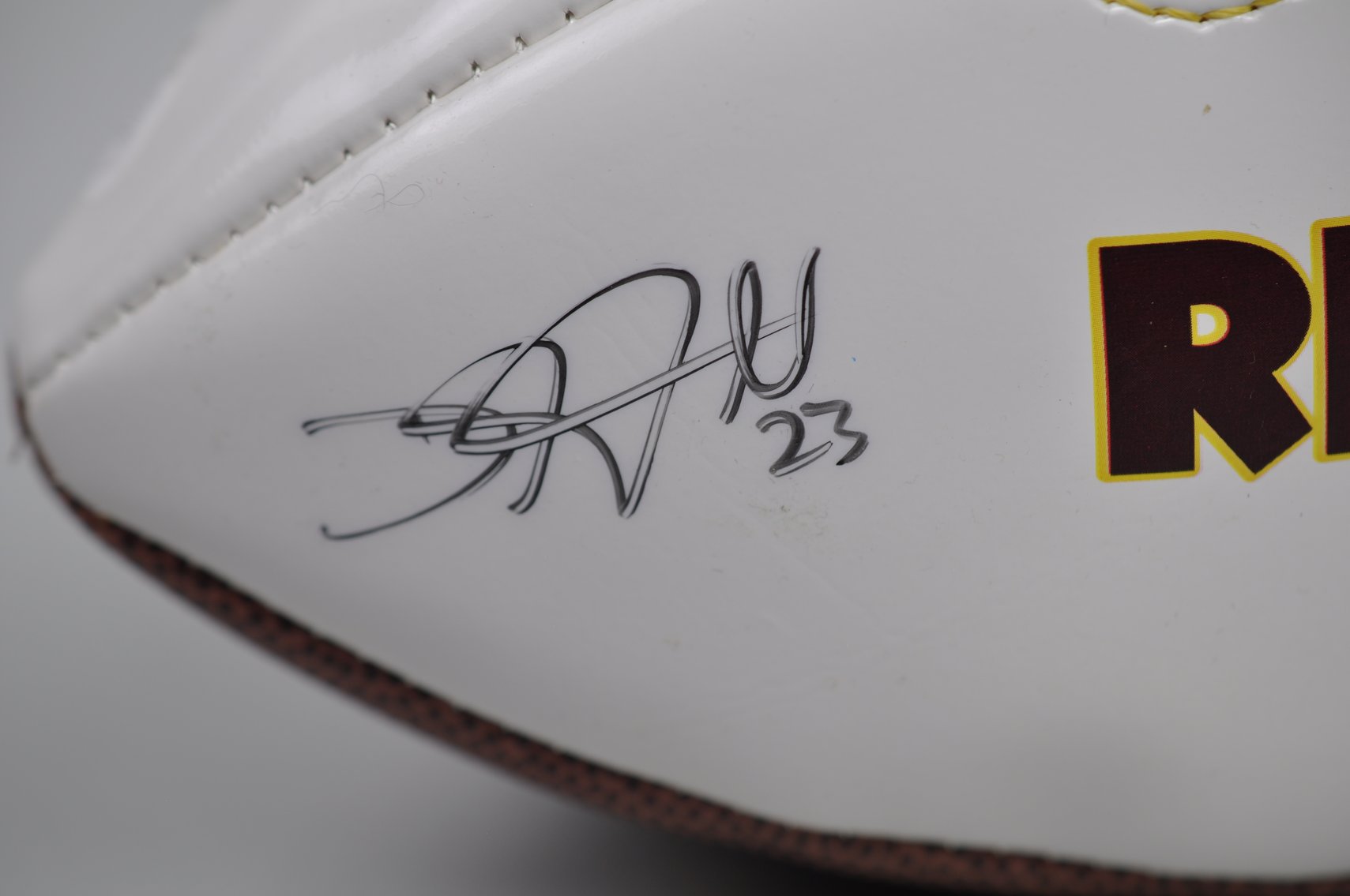 2013 Redskins Training Camp Signed Football