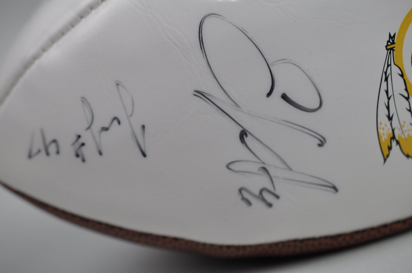 2013 Redskins Training Camp Signed Football