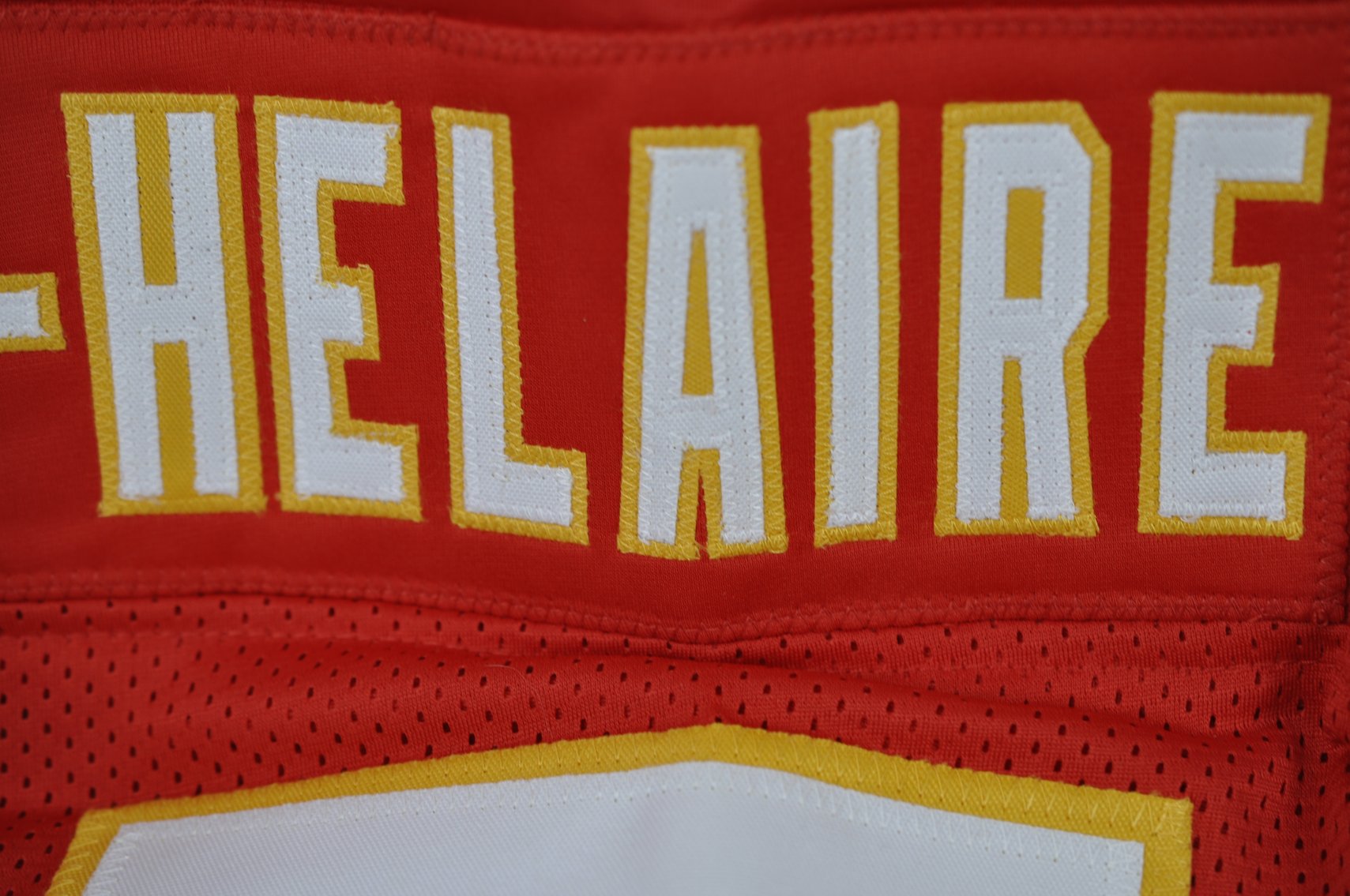 Moon & Edwards-Helaire Signed Football Jerseys