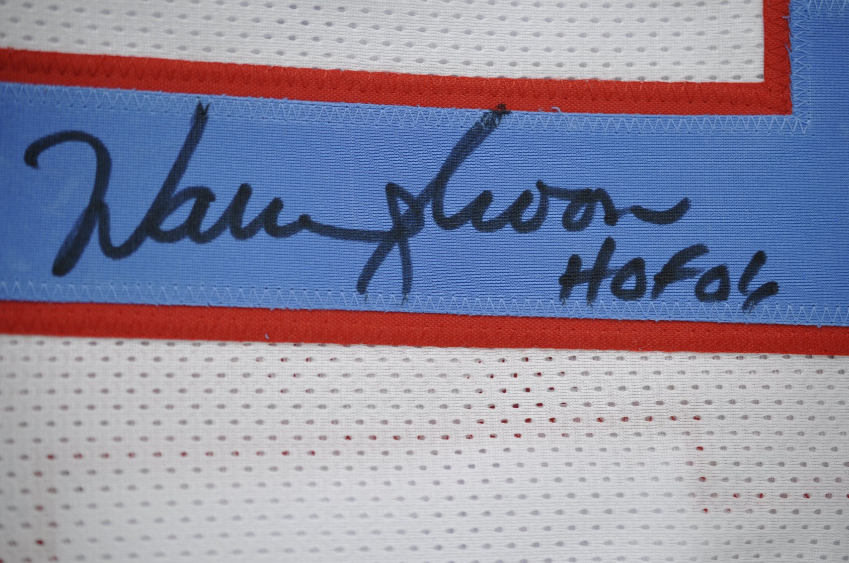 Moon & Edwards-Helaire Signed Football Jerseys