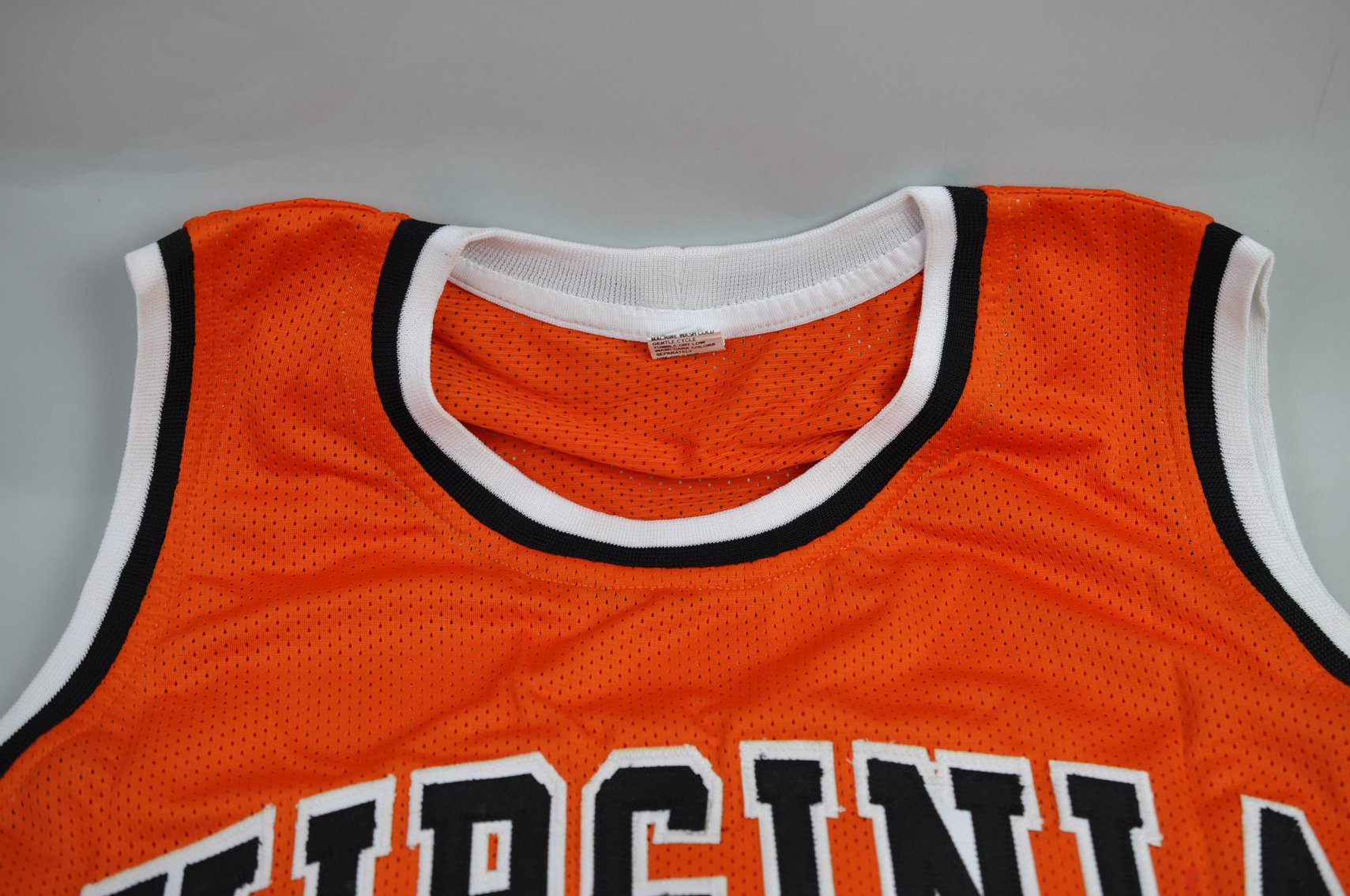 Ralph Sampson Signed Orange Jersey
