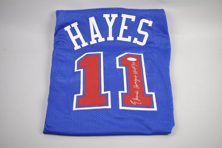 Elvin Hayes Autographed Basketball Jersey