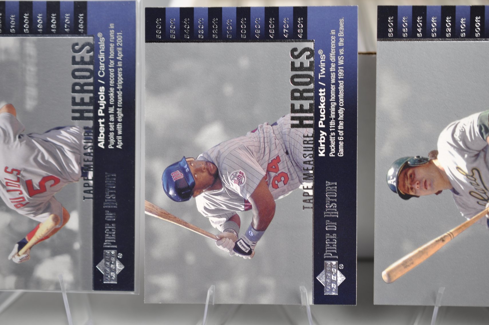 2002 Upper Deck Piece of History Complete Card Set