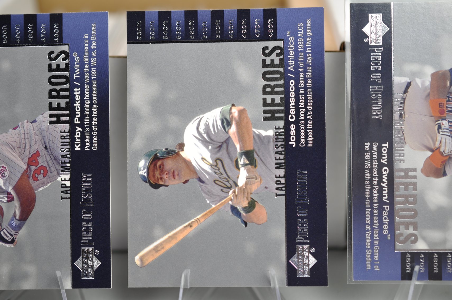 2002 Upper Deck Piece of History Complete Card Set