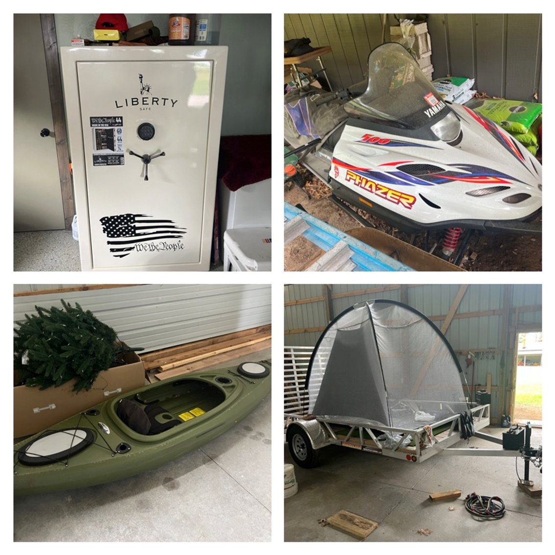 Image for Tomahawk, WI ** JD Backhoe, Zero Turn Mower, Tools, Guns, Trailer, Sporting Goods