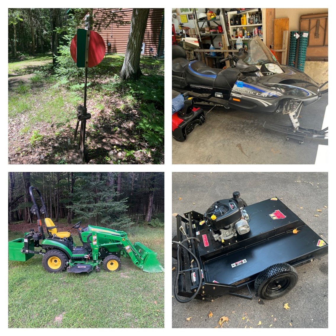 Image for Eagle River, WI 2021 Honda SUV, 31 Guns, Polaris UTV, Snowmobile, John Deere 1025R Tractor, Boats, Home Contents & more!