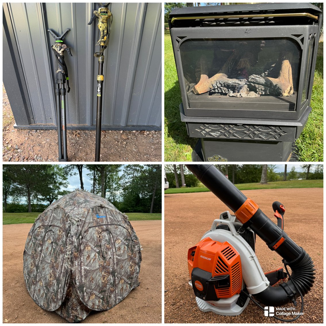 Image for Tomahawk, WI ** JD Backhoe, Zero Turn Mower, Tools, Guns, Trailer, Sporting Goods