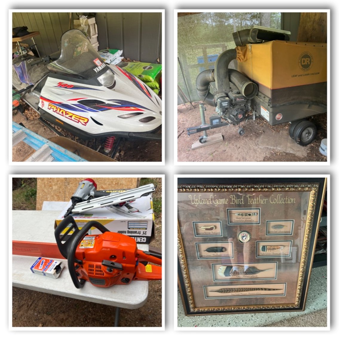 Image for Tomahawk, WI ** JD Backhoe, Zero Turn Mower, Tools, Guns, Trailer, Sporting Goods