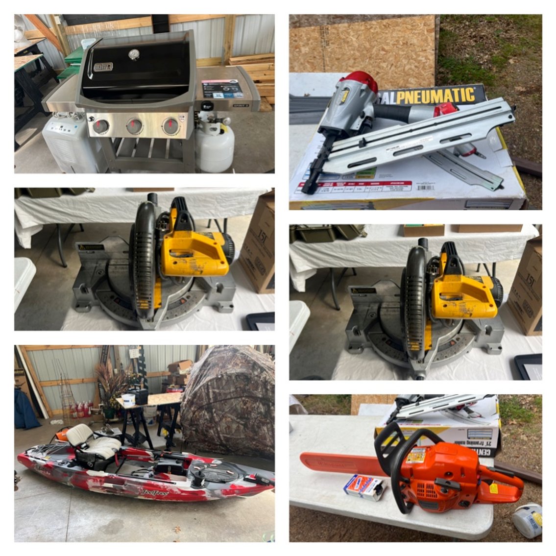 Image for Tomahawk, WI ** JD Backhoe, Zero Turn Mower, Tools, Guns, Trailer, Sporting Goods