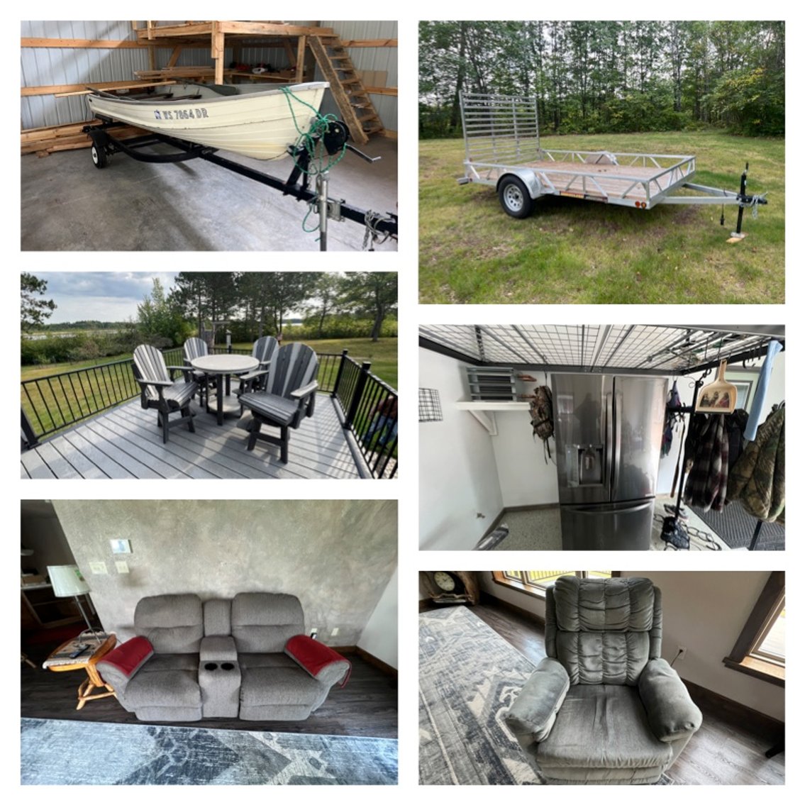 Image for Tomahawk, WI ** JD Backhoe, Zero Turn Mower, Tools, Guns, Trailer, Sporting Goods