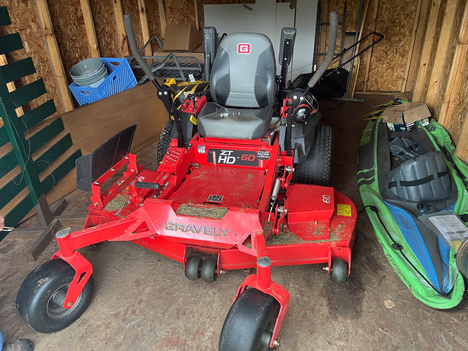 Image for Tomahawk, WI ** JD Backhoe, Zero Turn Mower, Tools, Guns, Trailer, Sporting Goods