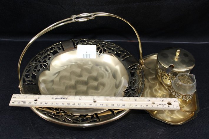 Image for Elegant Estate Auction – Sterling, Uranium & Depression Glass, Lenox, Fine Art, Antique Furniture, JD Mower, Tools & More
