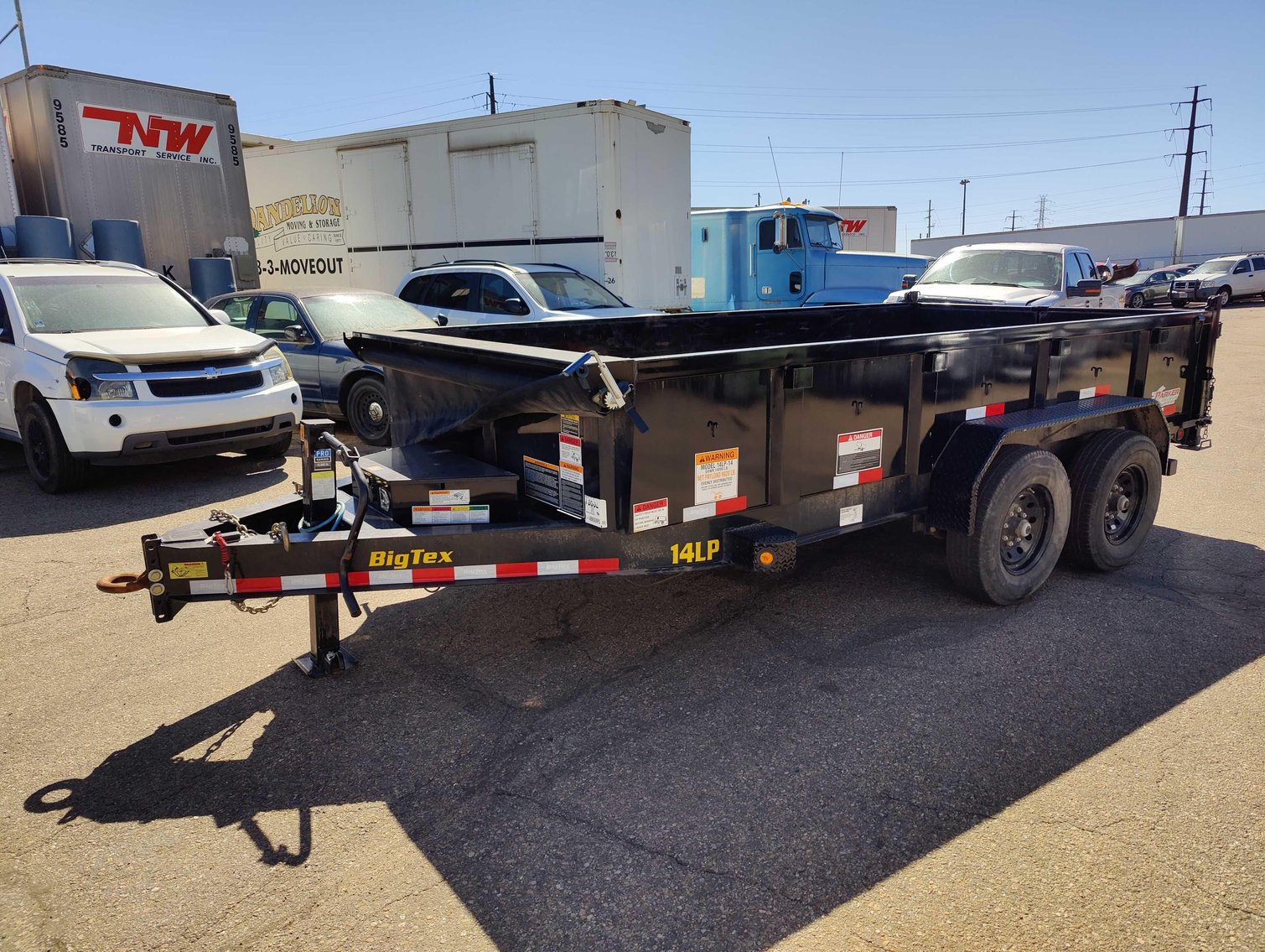 Image for 2022 BIG TEX LOW PROFILE DUMP TRAILER