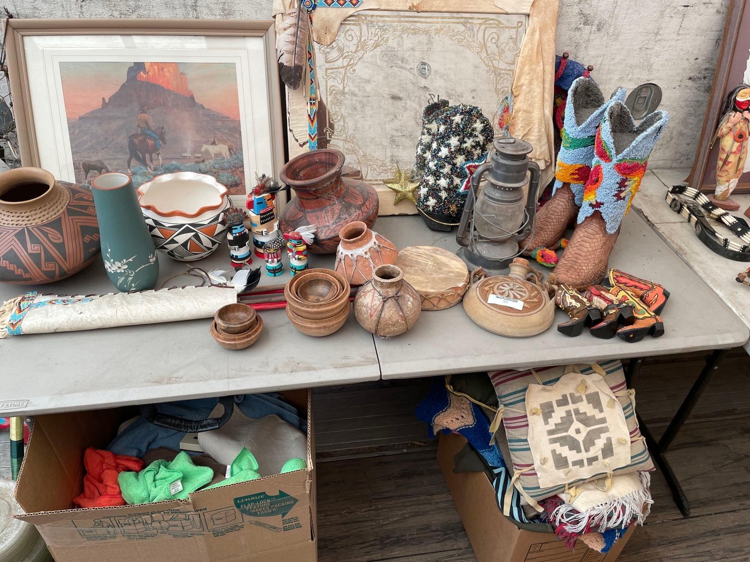 Image for MULTIPLE ESTATES-Denver-Vintage Glassware, Native Pottery, Collectibles Including Pallet Lots