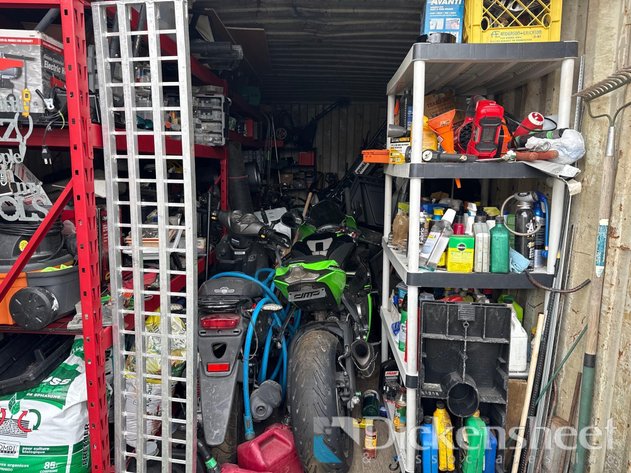 Image for ARVADA- Tools, Motorcycles And More Offered By The Container