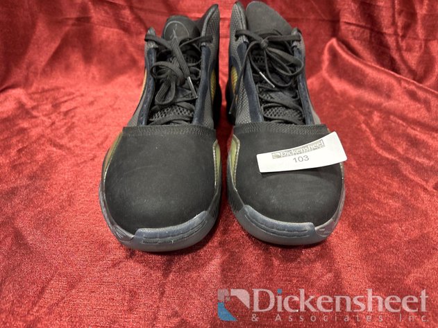 Image for 2010 NIKE 10 BLACK WITH GREEN SNEAKERS