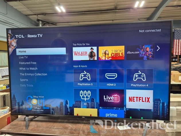 Image for TCL 75 INCH WIDE SCREEN FLAT PANEL TELEVISION