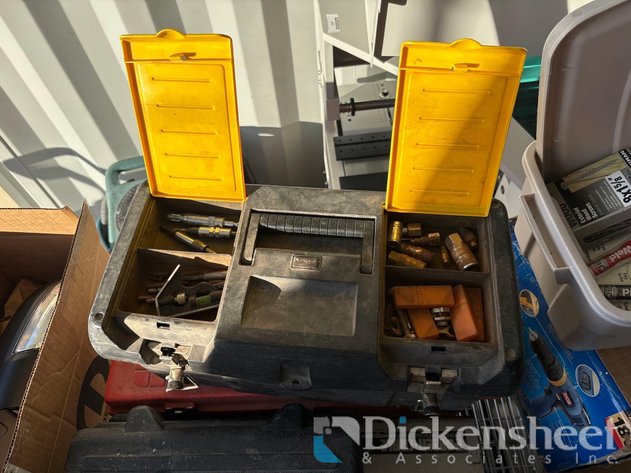 Image for TOOL BOX OF HARDWARE AND TOOLS