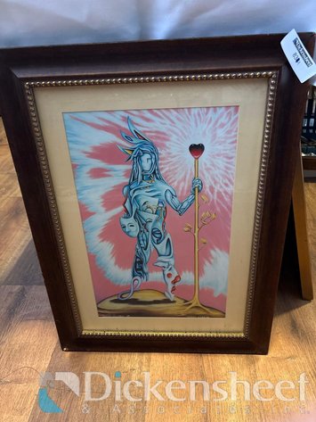 Image for SILENT WARRIOR FRAMED ARTWORK