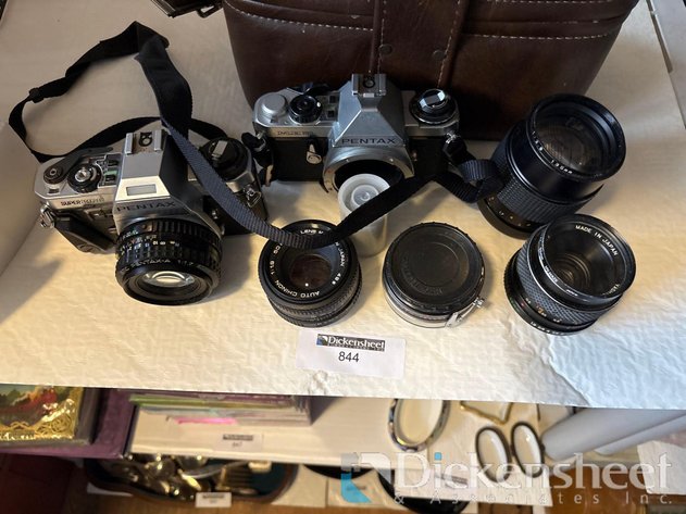 Image for PENTAX FILM CAMERAS WITH EXTRA LENS