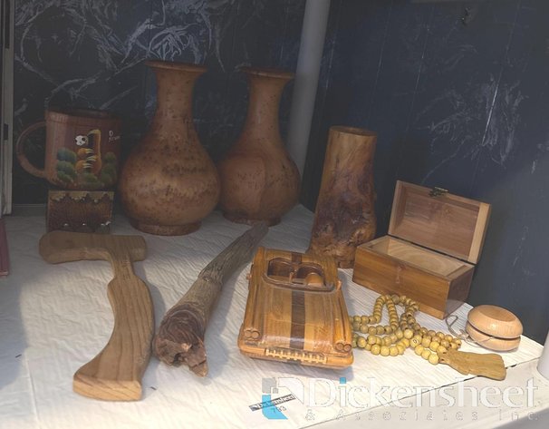 Image for LOT OF WOODEN CARVINGS