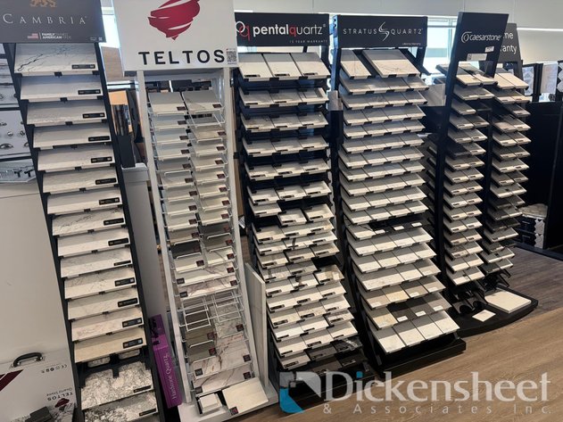 Image for (6) ASSORTED TILE SAMPLES & RACKS