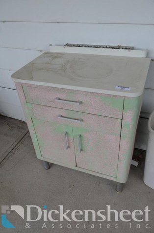 Image for VINTAGE METAL CABINET