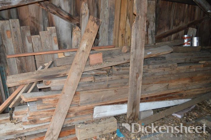 Image for LOT - VINTAGE LARGE HEAVY WOOD