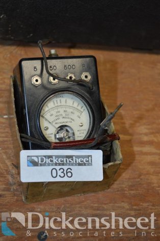 Image for VINTAGE VOLT METER