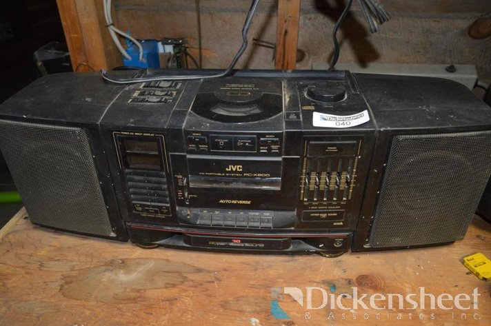 Image for JVC PC-X200 PORTABLE RADIO CD CASSETTE