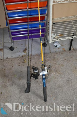 Image for LOT - 2 FISHING POLES
