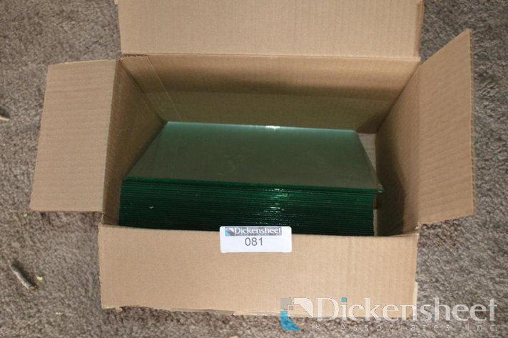 Image for LOT - GROUP OF PRE-CUT 8X10 GLASS FOR PICTURE FRAMES