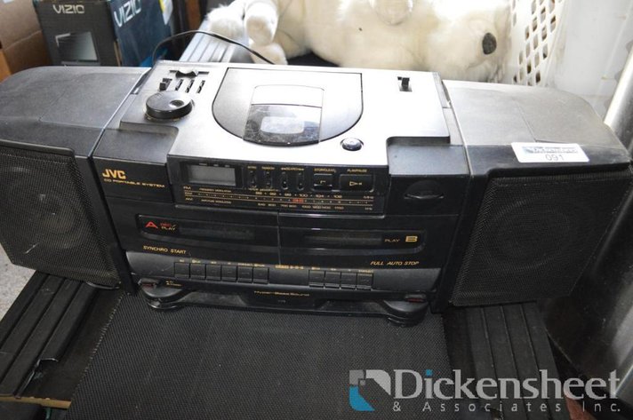 Image for JVC PC-X100 PORTABLE RADIO CD CASSETTE