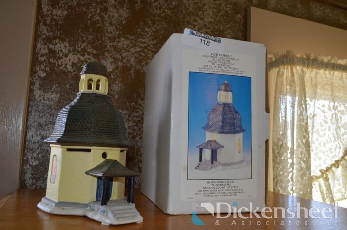 Image for PORCELAIN SILENT NIGHT CHAPEL WITH BOX