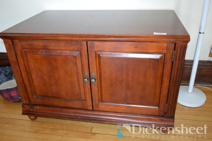 Image for WOOD MEDIA CABINET