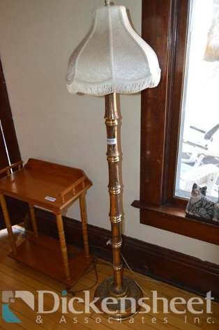 Image for BRASS FLOOR LAMP