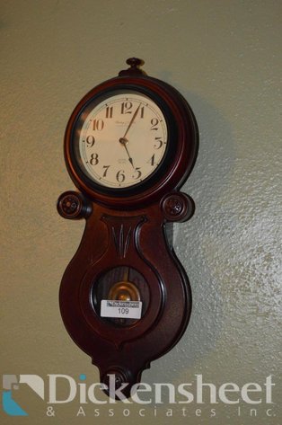 Image for WOOD WALL CLOCK