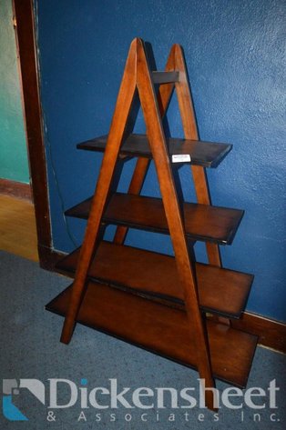 Image for 4 SHELF WOOD BOOKSHELF