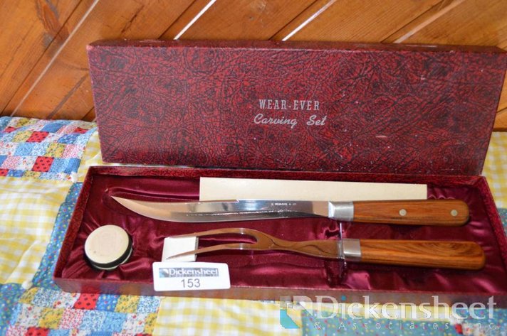 Image for WEAR-EVER CARVING SET IN BOX